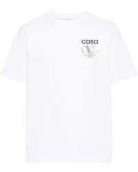 Casablancabrand - Equipment Sportif Printed T-shirt Clothing - Lyst