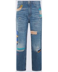 Marni - Cotton Denim Jeans - Lyst