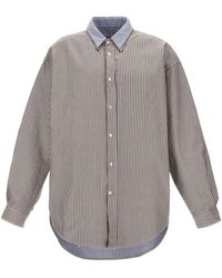 Hed Mayner - 'Pinstripe Oxford' Shirt - Lyst