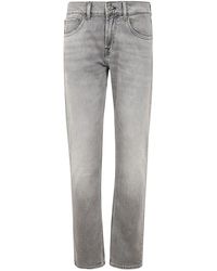 7 For All Mankind - The Straight Growth Jeans Clothing - Lyst