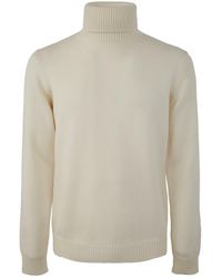 Roberto Collina - Long Sleeve Turtle Neck Sweater Clothing - Lyst