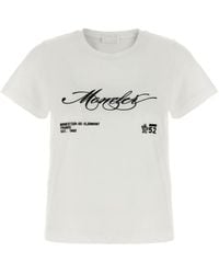 Moncler - Embroidery T-Shirt - Lyst