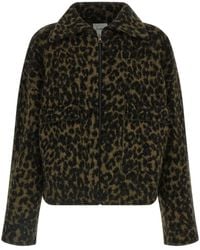 Nude - Animalier Bomber Jacket - Lyst