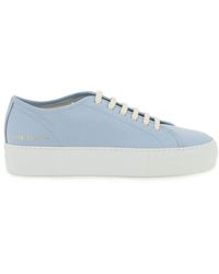 Common Projects - Leather Tournament Low Super Sneakers - Lyst