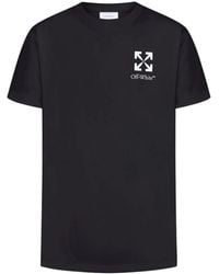 Off-White c/o Virgil Abloh - Arrow Cotton T-Shirt - Lyst