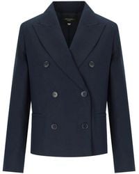 Weekend by Maxmara - Tappeto Double-Breasted Blazer - Lyst