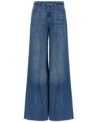 7 For All Mankind - 'Willow Wide' Jeans - Lyst
