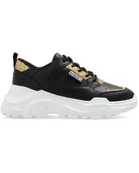 Versace Jeans Couture - Shimmer Low Top Chunky Sneakers - Lyst