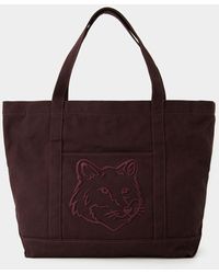 Maison Kitsuné - Tote Bag Classique Fox Head - Lyst