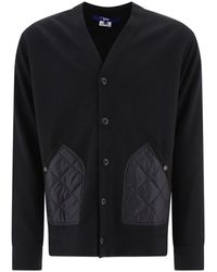 Junya Watanabe - Cardigan With Quilted Inserts - Lyst
