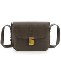 Soeur - 'Bellissima Mini' Crossbody Bag With Logo Detail On The Front - Lyst