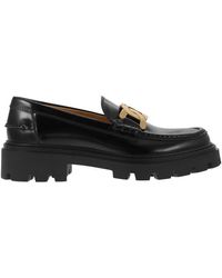 Tod's - Moccasin With Chain - Lyst