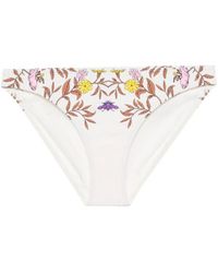 Tory Burch - Printed Bikini Bottom - Lyst