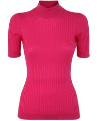 Versace - Knit Sweater Seamless Essential Series - Lyst