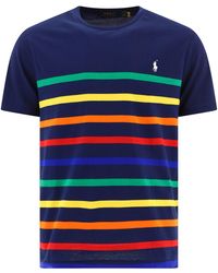 Polo Ralph Lauren "pony" Striped T-shirt - Blue