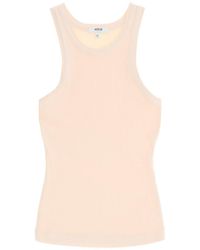 Agolde - "Ribbed Sleeveless Top B - Lyst