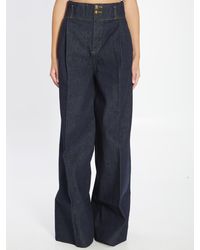 Zimmermann - Hypnotic Denim Pant - Lyst