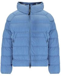 C.P. Company - Eco Chrome-R Goggle Riviera Hooded Down Jacket - Lyst