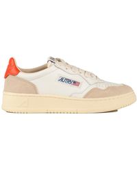 Autry - And Suede And Leather Medalist Low Sneakers - Lyst
