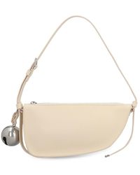 Burberry - Shield Sling Leather Mini Shoulder Bag - Lyst