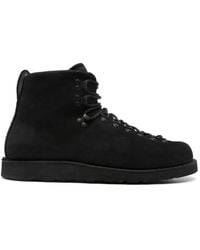 Stone Island - Ankle Boots With Detailed Stitching - Lyst
