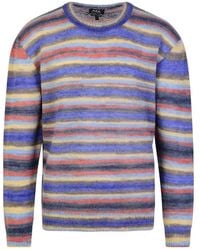 A.P.C. - 'Bryce' Mohair Blend Sweater - Lyst