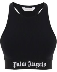 Palm Angels - "Sport Bra With Branded Band" - Lyst