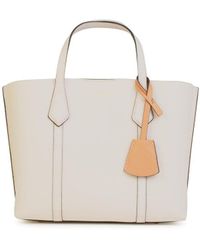 Tory Burch - 'perry' Small Ivory Leather Bag - Lyst
