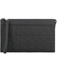 Ferragamo - Travel Document Holder Gancini - Lyst
