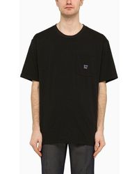 Needles - Crew-Neck T-Shirt With Embroidery - Lyst