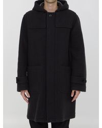 Burberry - Wool Duffle Coat - Lyst