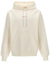 Marni - Logo Hoodie - Lyst