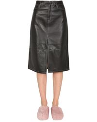 Proenza Schouler - Nappa Leather Skirt - Lyst