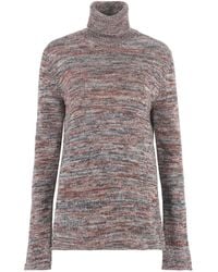 Chloé - Wool And Cashmere Sweater - Lyst