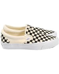 Vans - "Lx Slip On Reissue 98 Lx Checkerboard" Sneakers - Lyst
