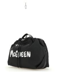 Save 39% Alexander McQueen Synthetic Polyester Travel Bag in Black for Men Mens Bags Duffel bags and weekend bags 