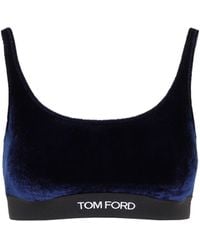 Tom Ford Viscose Bra Underwear - Blue