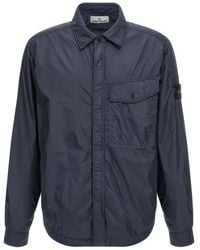 Stone Island - 'Garment Dyed Crinkle Reps Ny' Jacket - Lyst