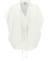 Brunello Cucinelli - Layered Cardigan - Lyst