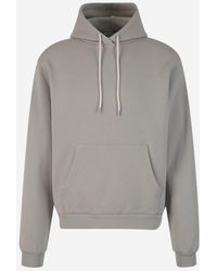 John Elliott - Cotton Hood Sweatshirt - Lyst