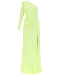 Roland Mouret - Asymmetric Stretch Silk Gown With Cut-out Detail - Lyst