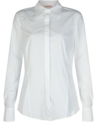 Valentino - Shirts White - Lyst