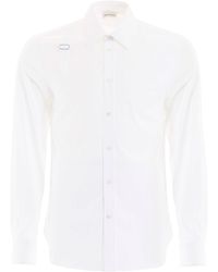 alexander mcqueen white shirt