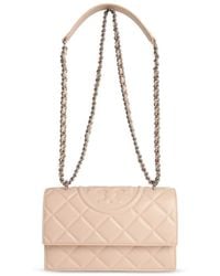 Tory Burch - 'Fleming' Small Leather Crossbody Bag - Lyst
