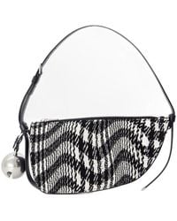 Burberry - Shield Sling Small Wallet On Chain - Lyst