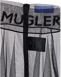 Mugler - Illusion Shaping Bodysuit - Lyst