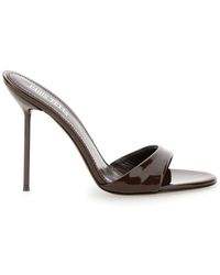 Paris Texas - 'Lidia' Mules With Stiletto Heel - Lyst