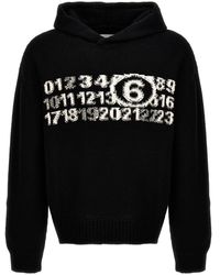 MM6 by Maison Martin Margiela - Numeric Signature Sweater, Cardigans - Lyst