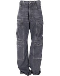 Rick Owens - Drkshdw Double Cargo Jeans - Lyst