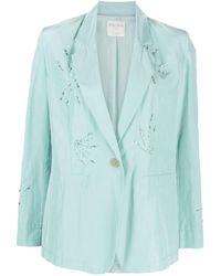 Forte Forte - Forte_forte Embroidered Taffetas Boxy Jacket - Lyst